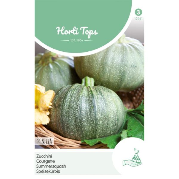 Courgette Di Nizza - Horti Tops