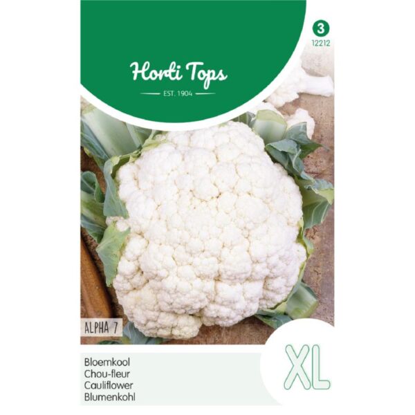 Horti Tops - Bloemkool Alpha 7 (front)