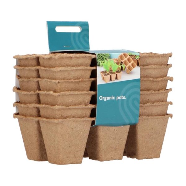 SOGO Biologische Potjes 4x4cm 6 strips